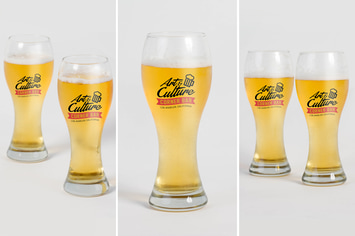 Beer Glass Mock Up