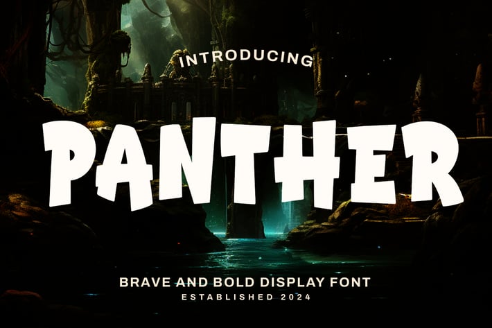 Panther - Fun Display Font