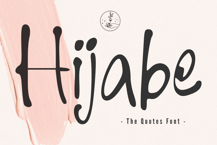 Hijabe - The Quotes Font