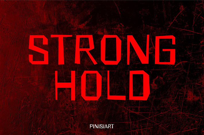 Music Font - Stronghold