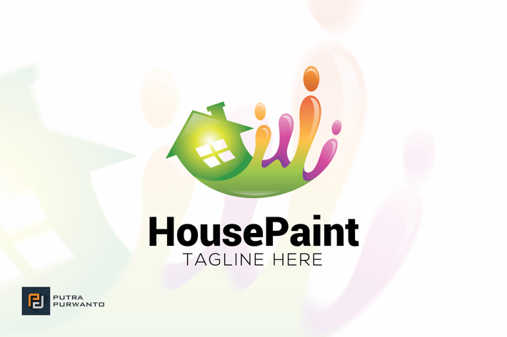 House Paint - Logo Template