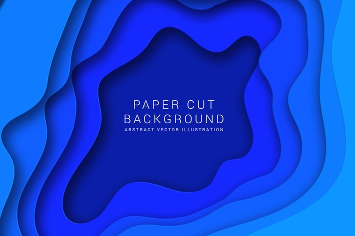 Paper cut background