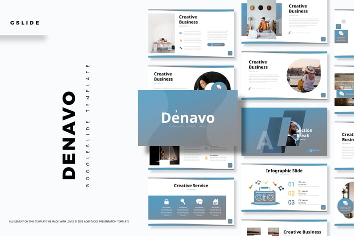 Denavo - Google Slide Template