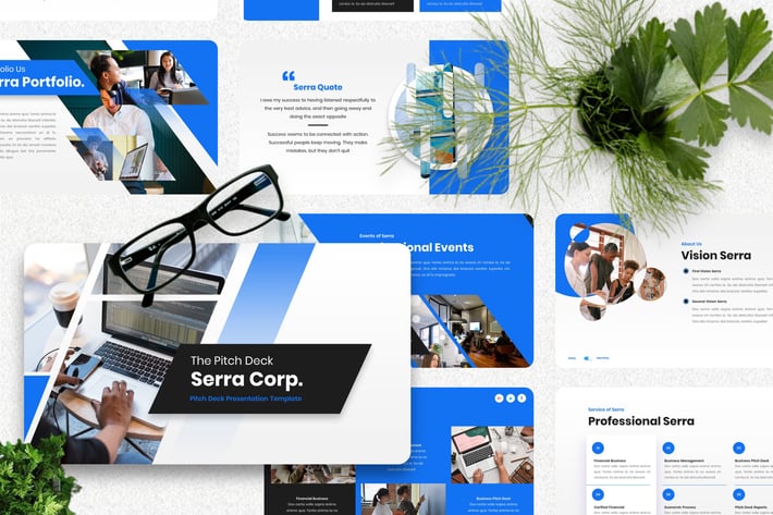 Serra - Pitch Deck Keynote Template