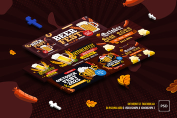 Oktoberfest Facebook Ad