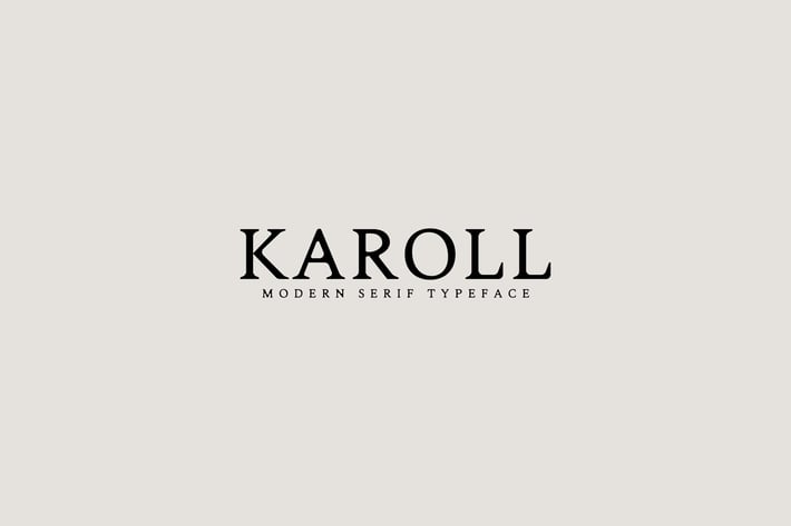 Karoll Modern Serif Font Family