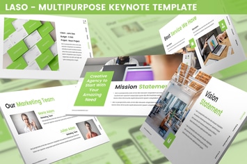 Laso - Multipurpose Keynote Template