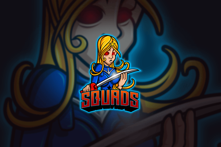 Girl Squad - Mascot & Esport Logo
