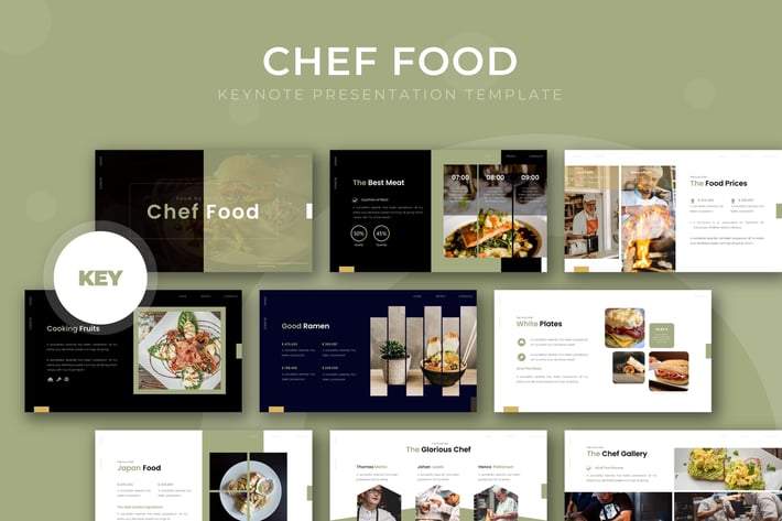 Chef Food - Keynote Template