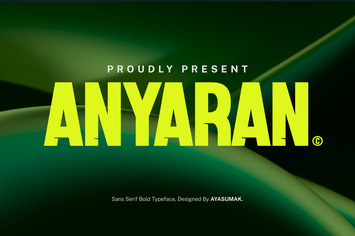 Anyaran - Luxury Modern Font