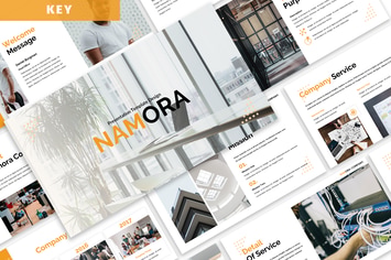 Namora - Business Keynote Template