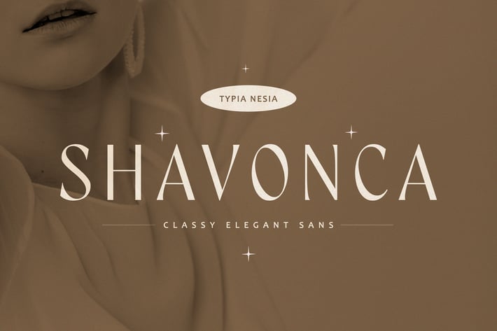 Shavonca - Beauty Classy Elegant Sans Serif