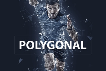 Polygonal Photoshop Action