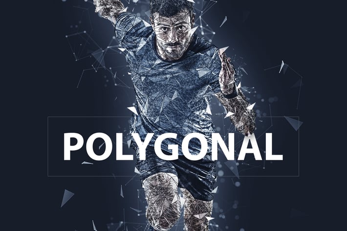 Polygonal Photoshop Action