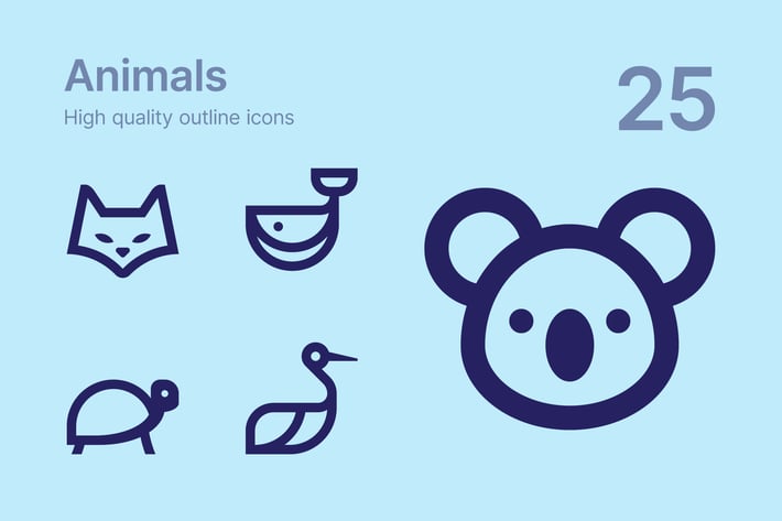 Animals icons