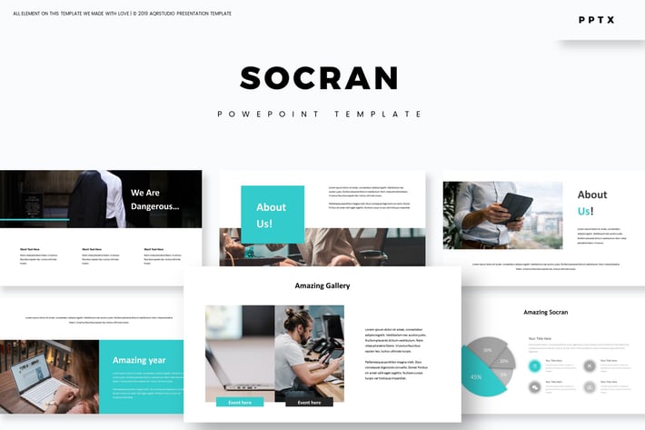 Socran - Powerpoint Template