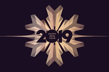New Year Greeting Card