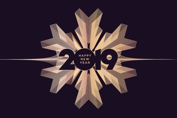 New Year Greeting Card