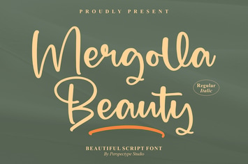Mergolla Script Font