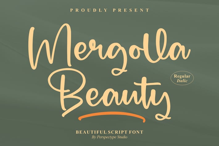 Mergolla Script Font