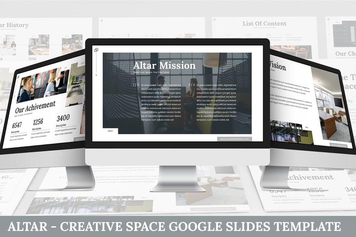 Altar - Creative Space Google Slides Template