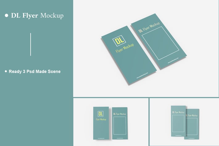 DL Flyer Mockup
