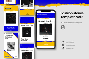 Fashion - Stories Instagram Vol.5
