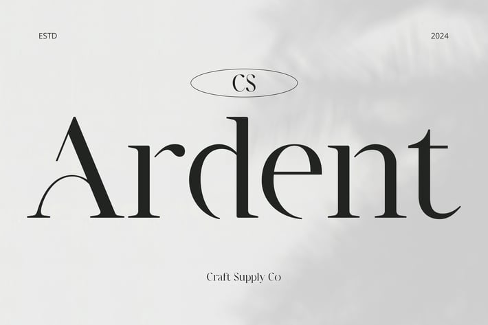 Ardent – Elegant Font