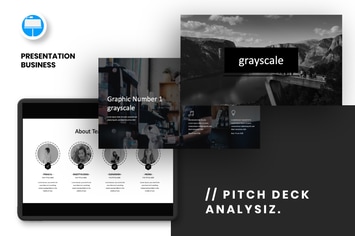 Grayscale Business Powerpoint
