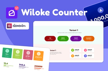 Wiloke Counter for Elementor