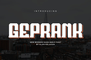 Geprank Font