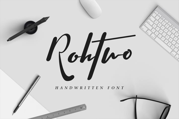 Rohtwo Bold Signature