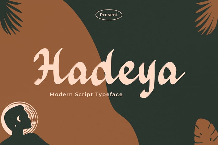 Hadeya – Modern Script Typeface