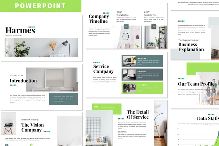 Harmes - Business Powerpoint Template