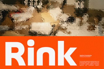 Rink - Geometric Corporate Branding Soft Logo Font