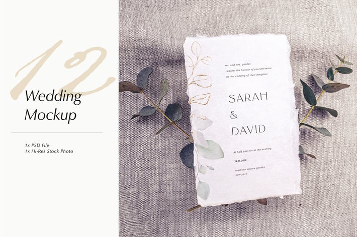 Wedding Photo Mockup 12