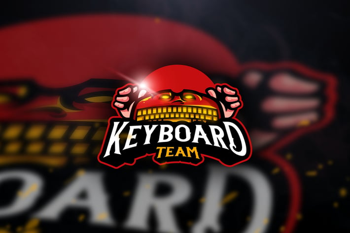 Keyboard Team- Mascot & Esport Logo