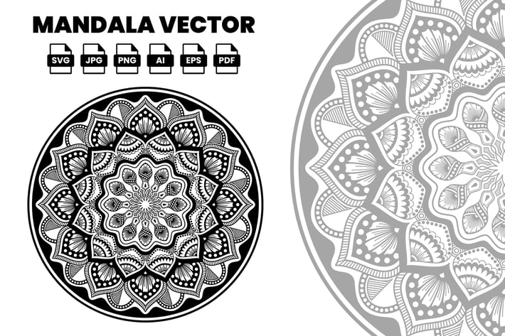 Mandala Vector Illustration