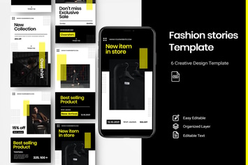 Fashion - Stories Instagram Vol.3