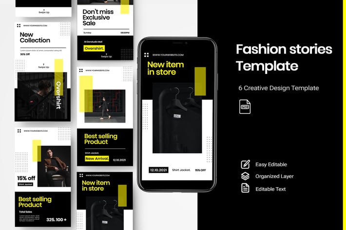 Fashion - Stories Instagram Vol.3