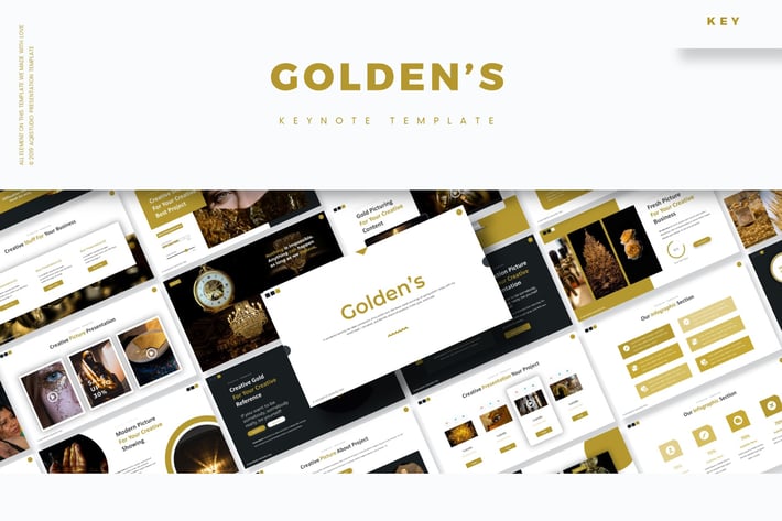 Golden's - Keynote Template