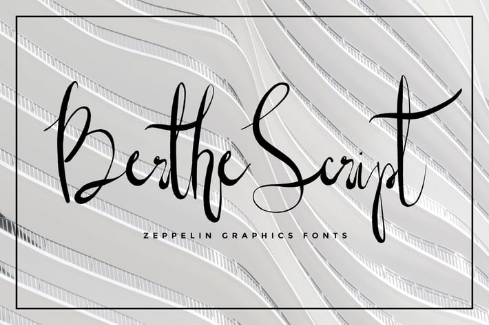 Berthe Script Font