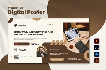 Webinar Digital Poster