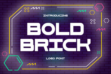 Bold Brick - Logo Font