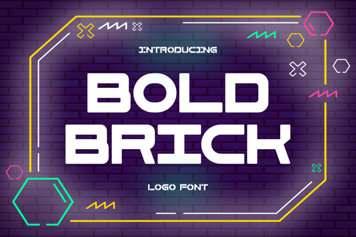 Bold Brick - Logo Font