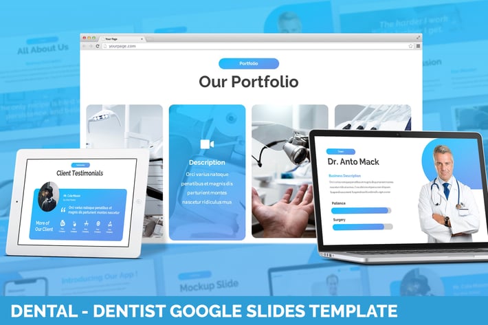 Dental - Dentist Google Slides Template
