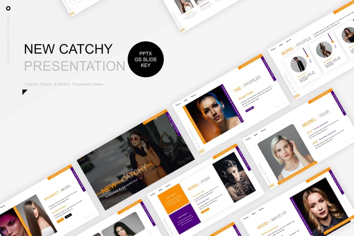 New-Catchy Presentation Template 