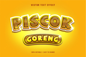 Text Effect - Cute Chocolate Style