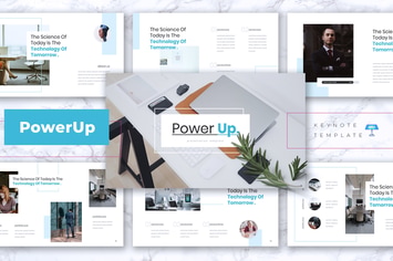 POWERUP - Company Profile Keynote Template