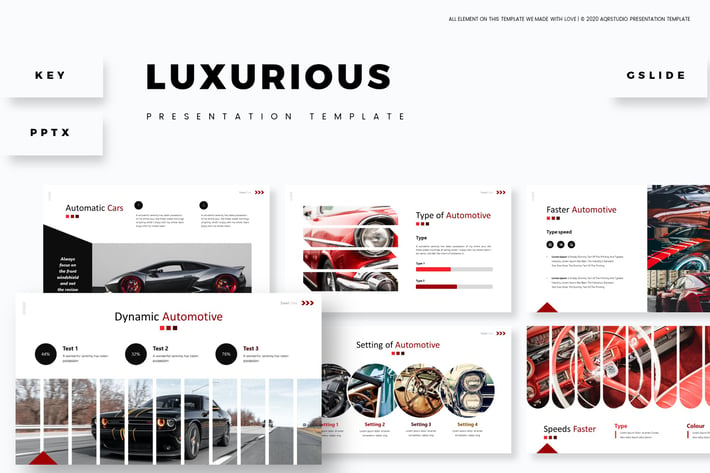 Luxurious - Presentation Template